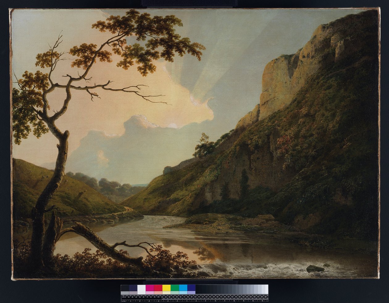 Matlock Tor, ca 1778-80 av Joseph Wright of Derby
