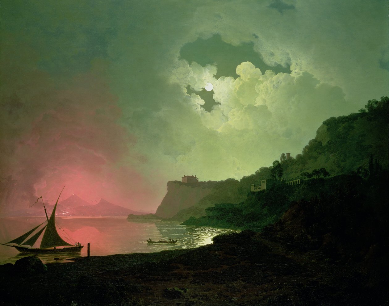 Vesuvius av Joseph Wright of Derby