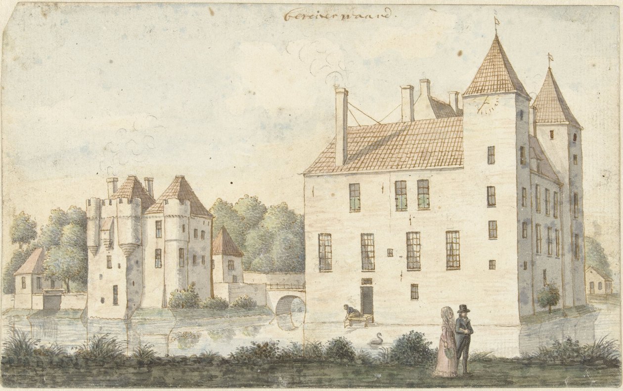 Slottet Beverweerd Beveiver worth (titel på objekt) av Joseph Adolf Schmetterling