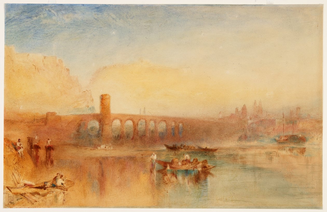 Koblenz, Tyskland av Joseph Arthur Palliser Severn