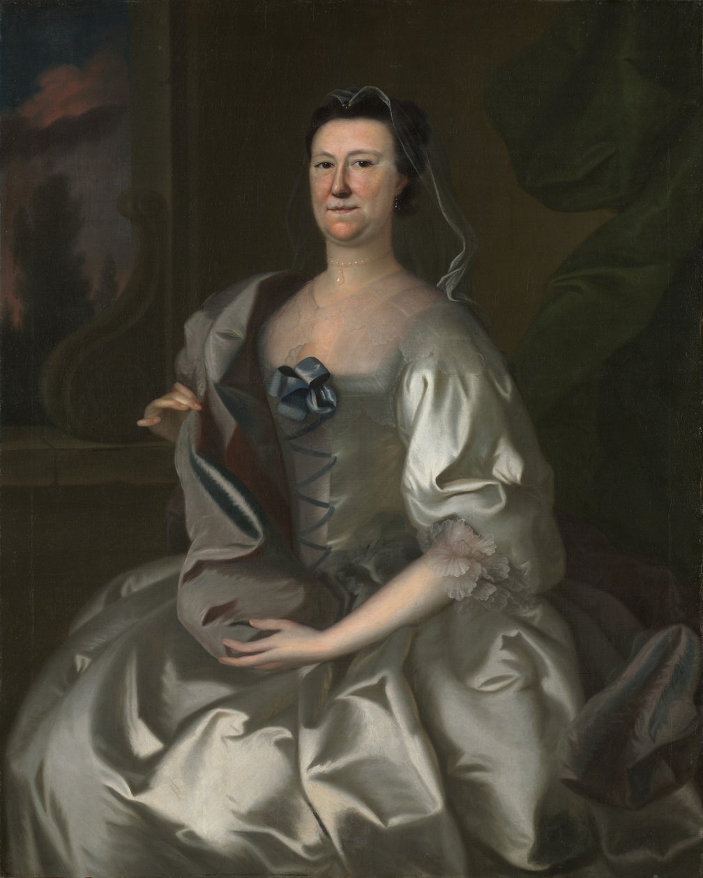 Hannah Wentworth Atkinson, 1760. av Joseph Blackburn