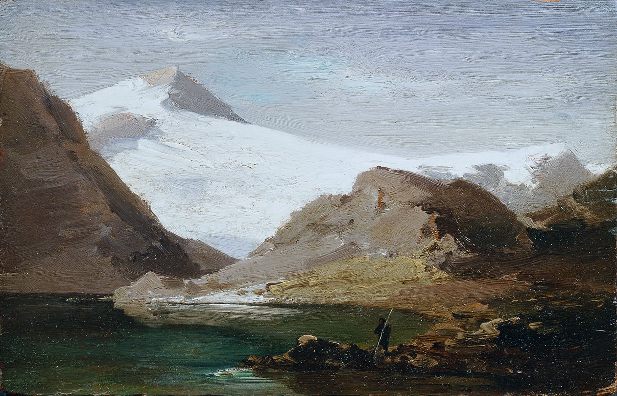 Madatschglaciären av Joseph Brunner
