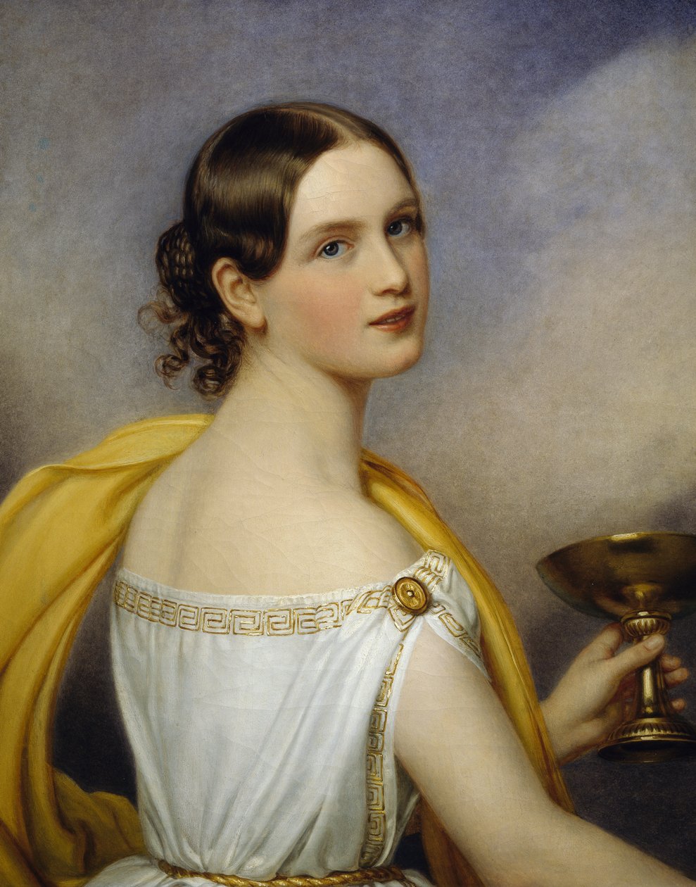 Porträtt av Antonia Wallinger av Joseph Carl Stieler
