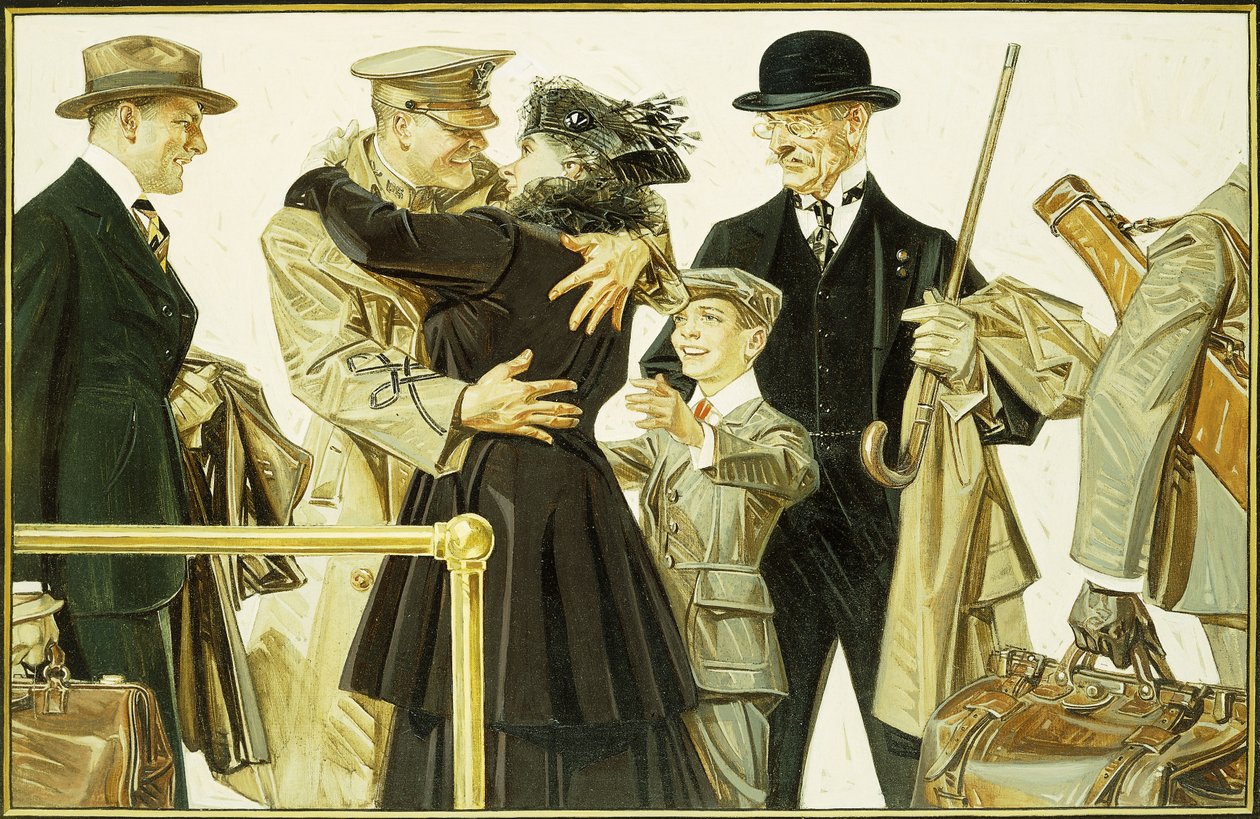 Hemkomsten av Joseph Christian Leyendecker