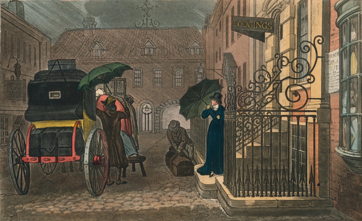 "Avgången", 1813 av Joseph Constantine Stadler