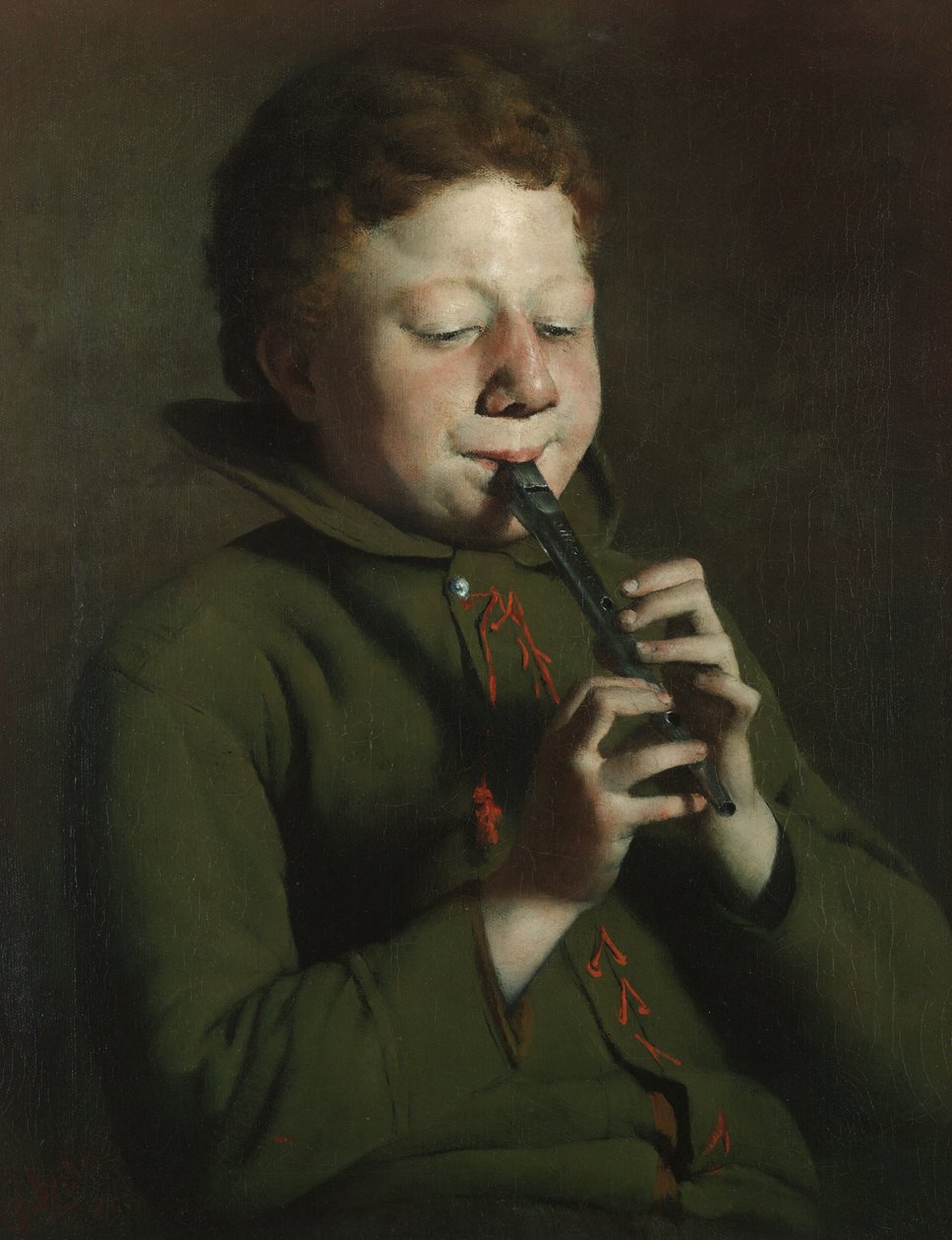 Snillet, 1885 av Joseph Decker
