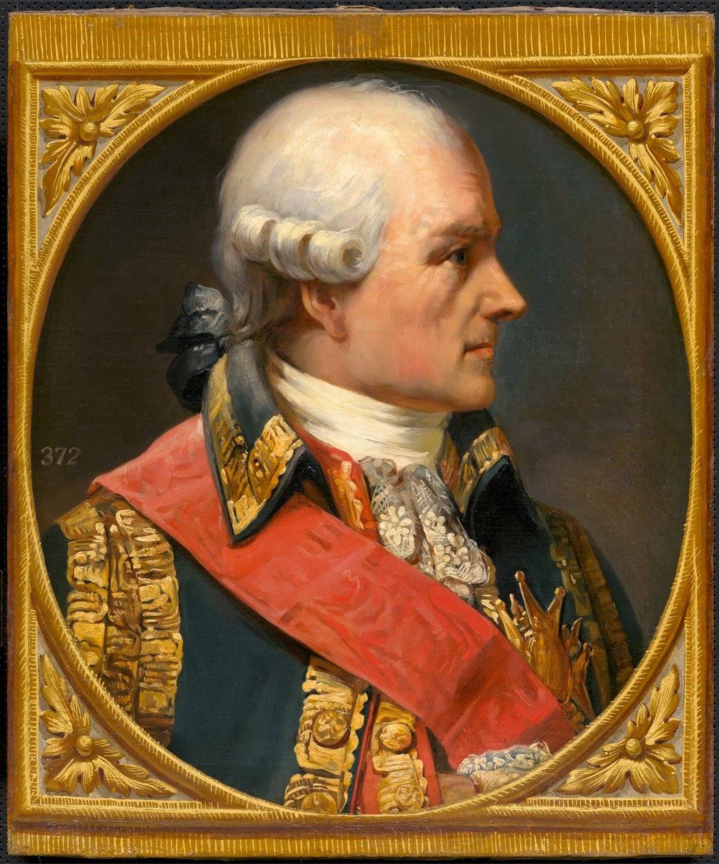 Jean-Baptiste de Rochambeau, mitten av 1800-talet. av Joseph Desire Court