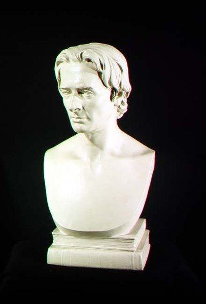 William Hazlitt (1778-1830) (gips) av Joseph Durham