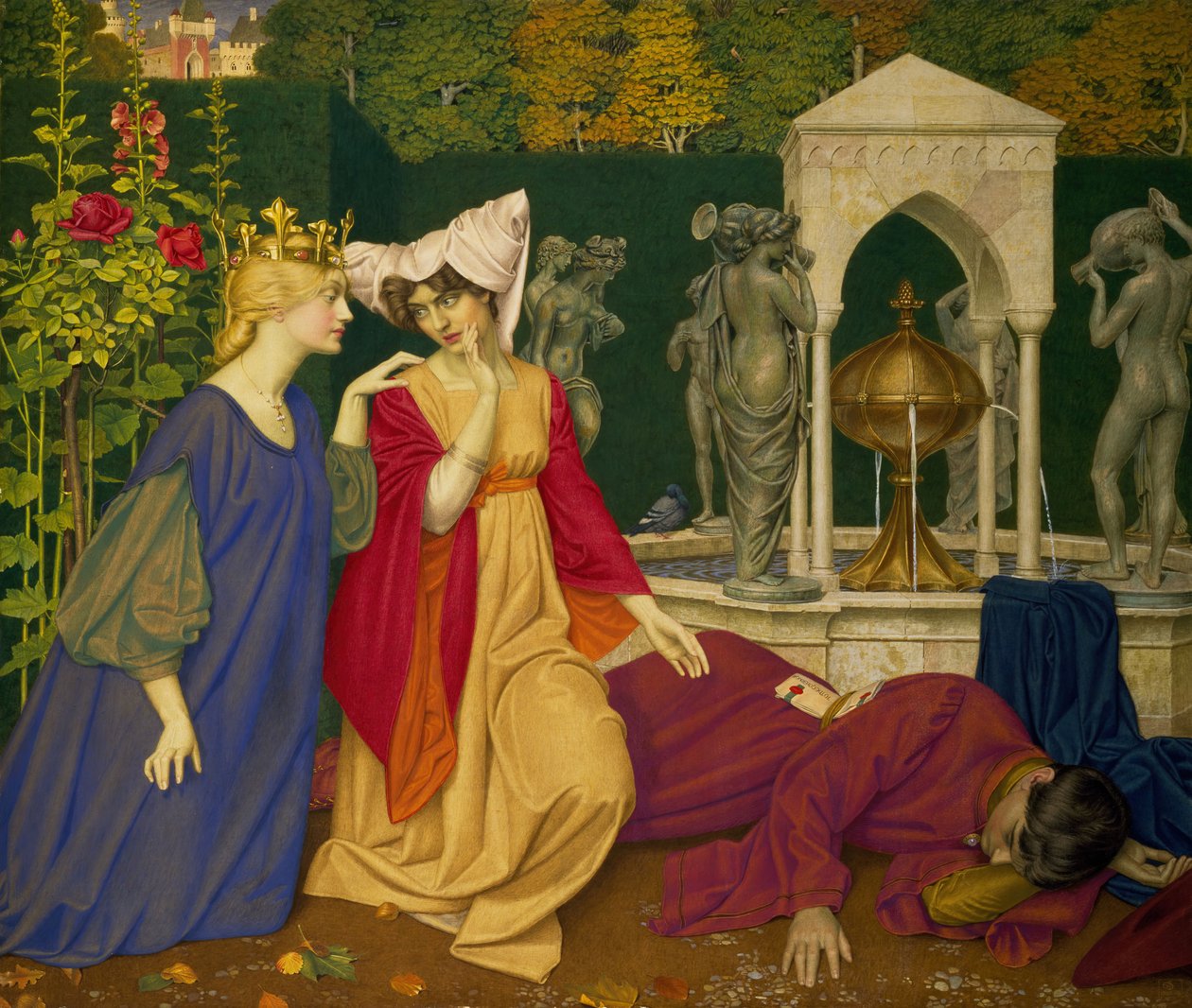 Ändra brevet, 1908. av Joseph Edward Southall