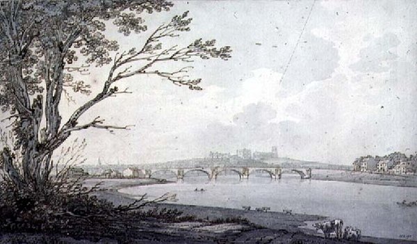 Lancaster (ritning) av Joseph Farington