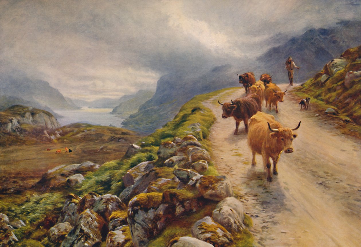 Loch Maree, 1912. av Joseph Farquharson