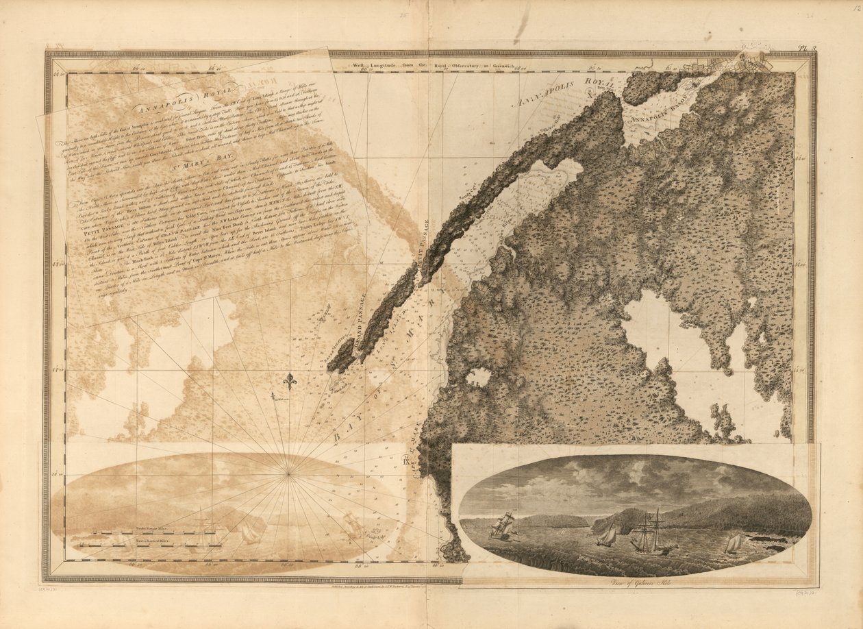 Atlanten Neptunus av Joseph Frederick Wallet des Barres