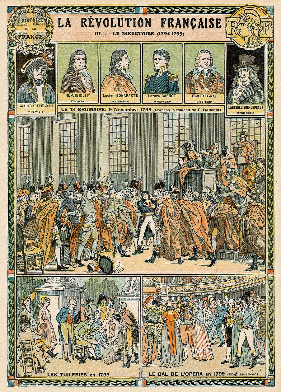 Katalogen, Franska revolutionen av Joseph Girard