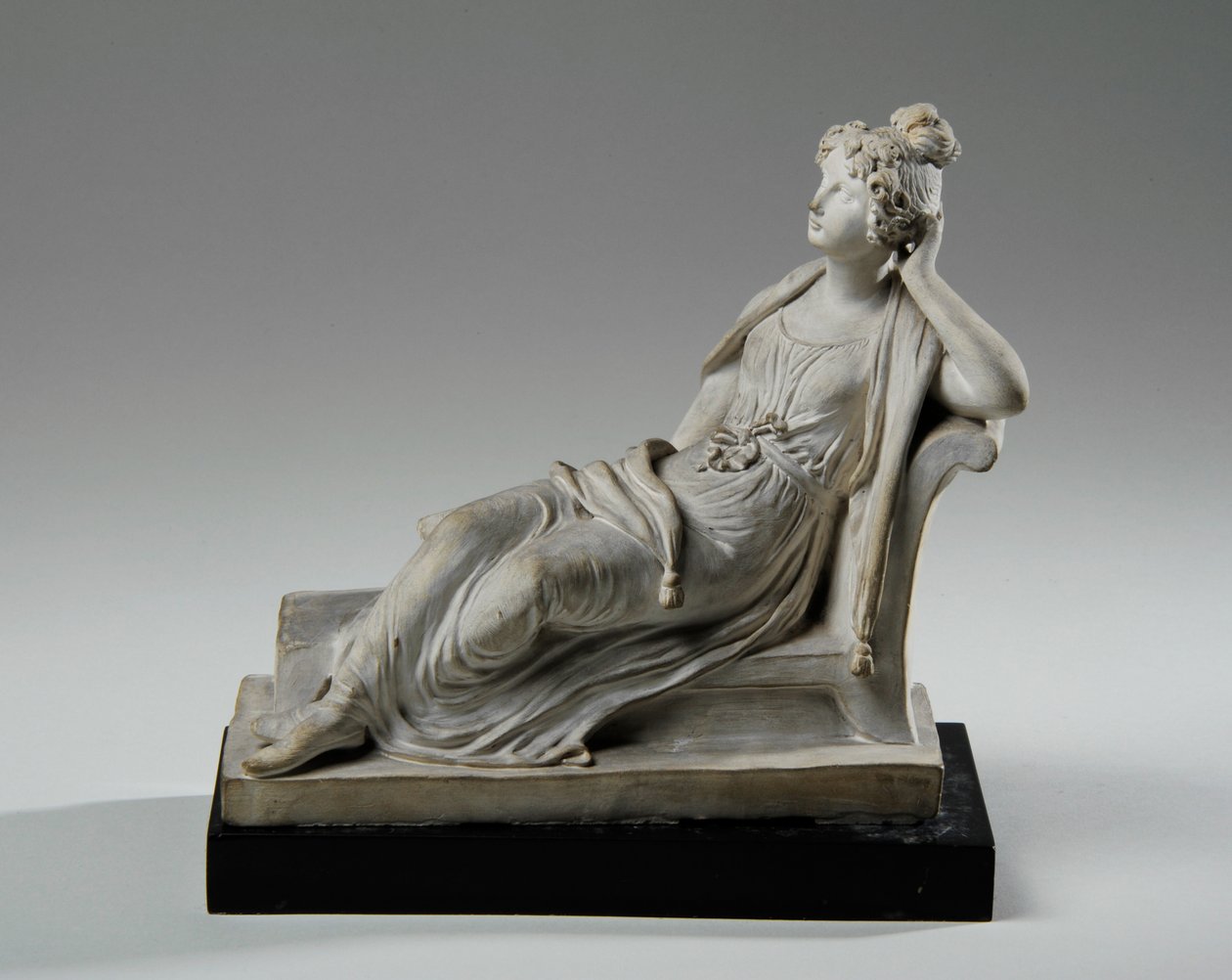 Maquette för Elizabeth Goodman Banks Sittande av Joseph Gott