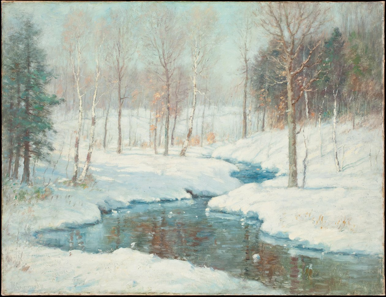 Smältande snö av Joseph H. Greenwood