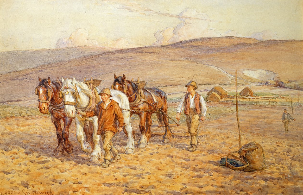 Plöjning av Joseph Harold Swanwick