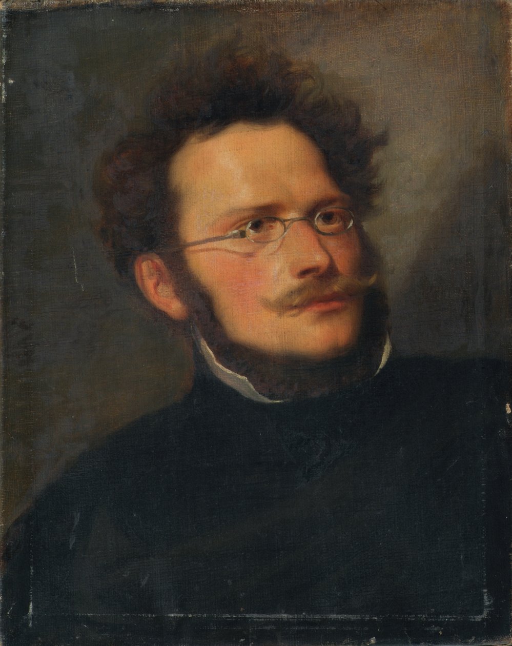 Målaren Heinrich Schwemminger av Joseph Hasslwander
