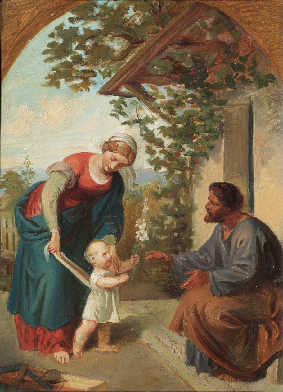 helig familj av Joseph Hasslwander