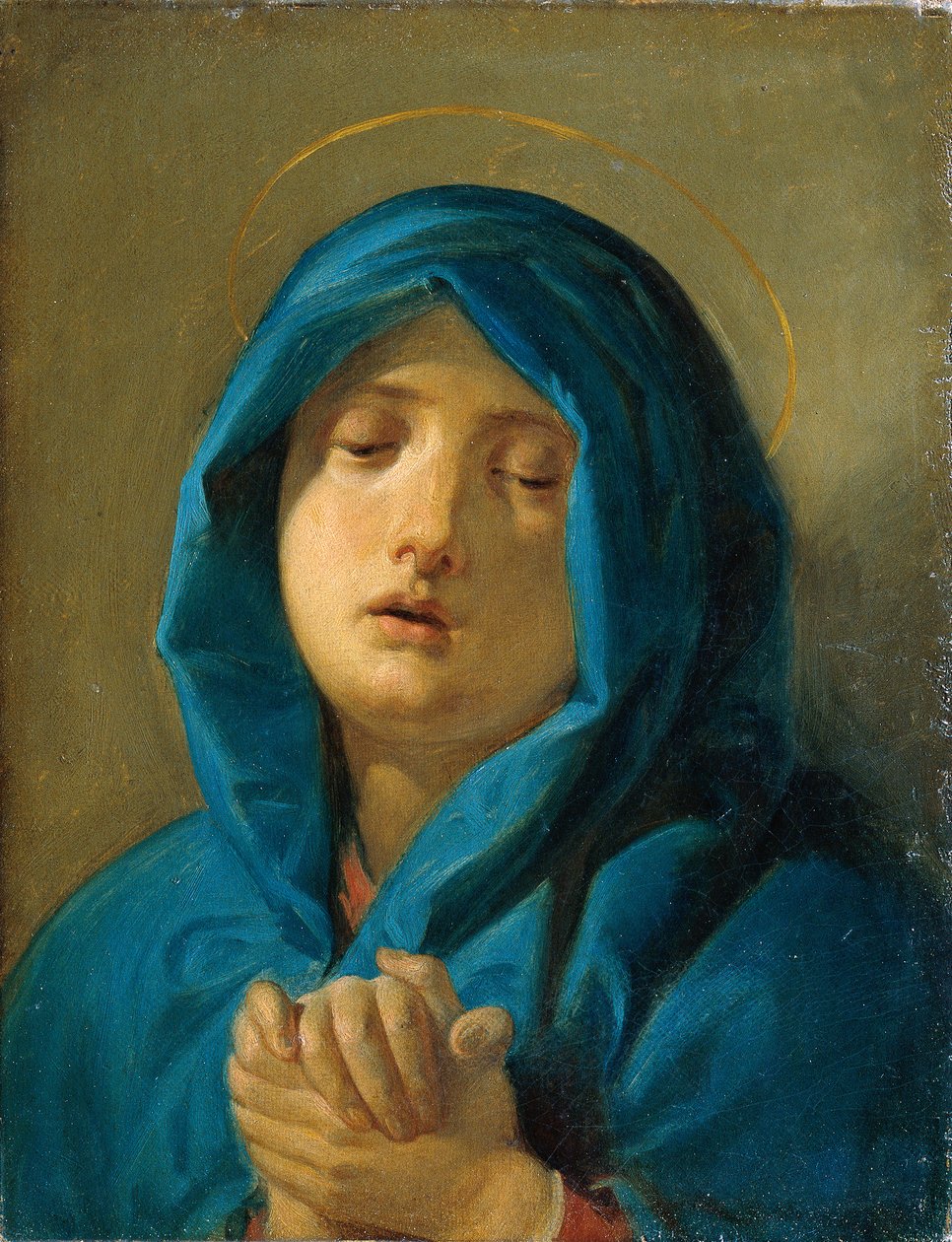 Madonnenkopf av Joseph Hasslwander