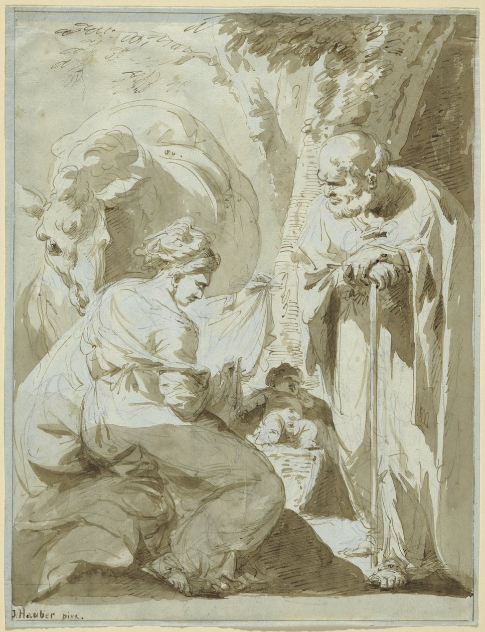 helig familj av Joseph Hauber