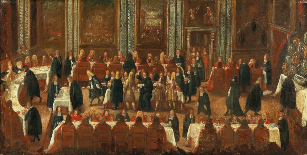 Dogens bankett. av Joseph Heintz the Younger