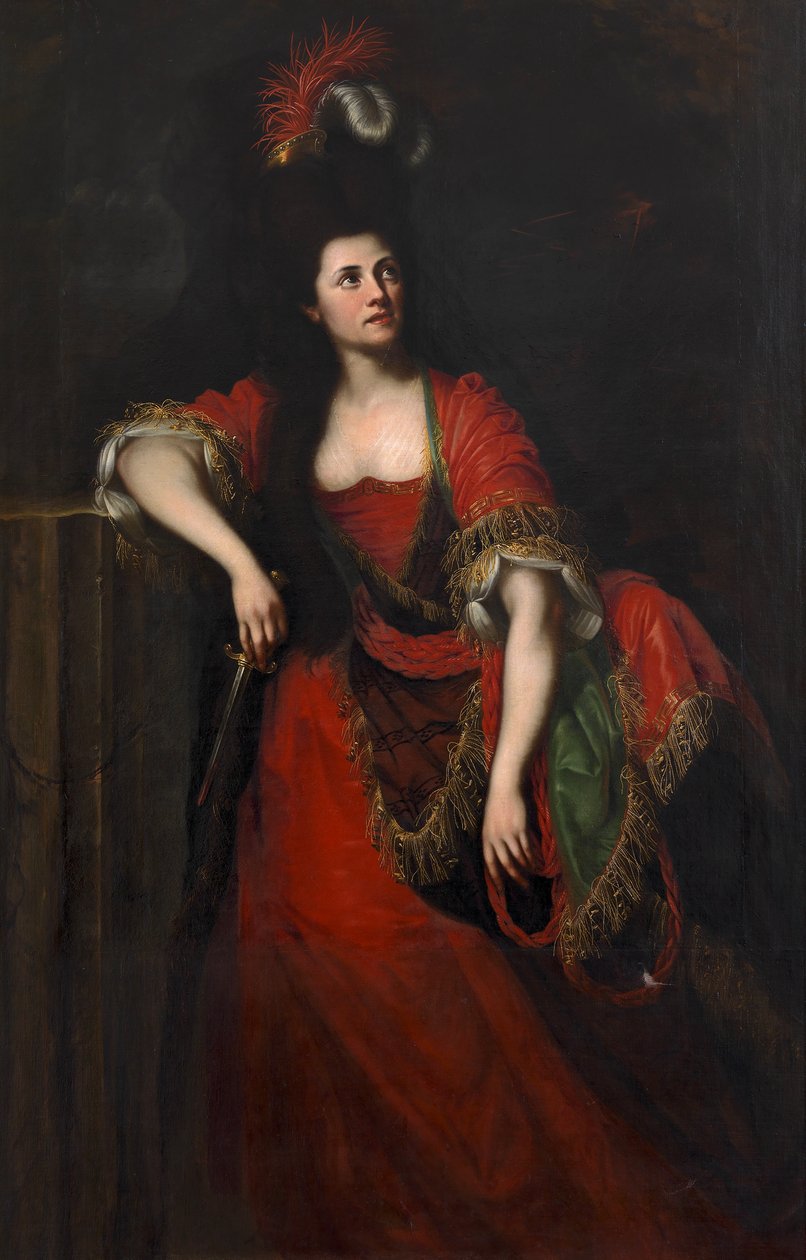 Tyska: Johanna Sacco som "Medea" av Joseph Hickel