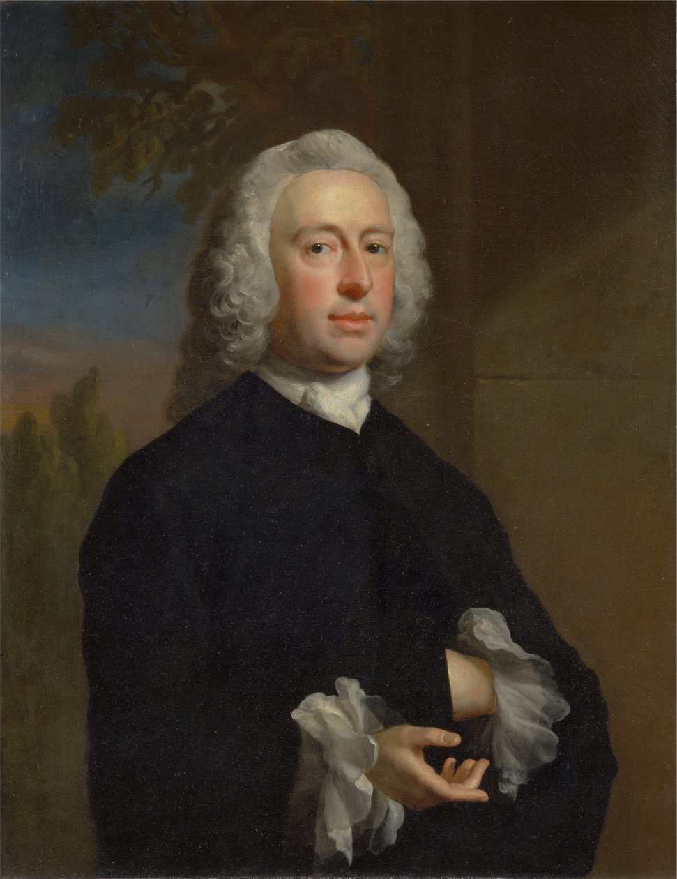 En okänd man i svart av Joseph Highmore