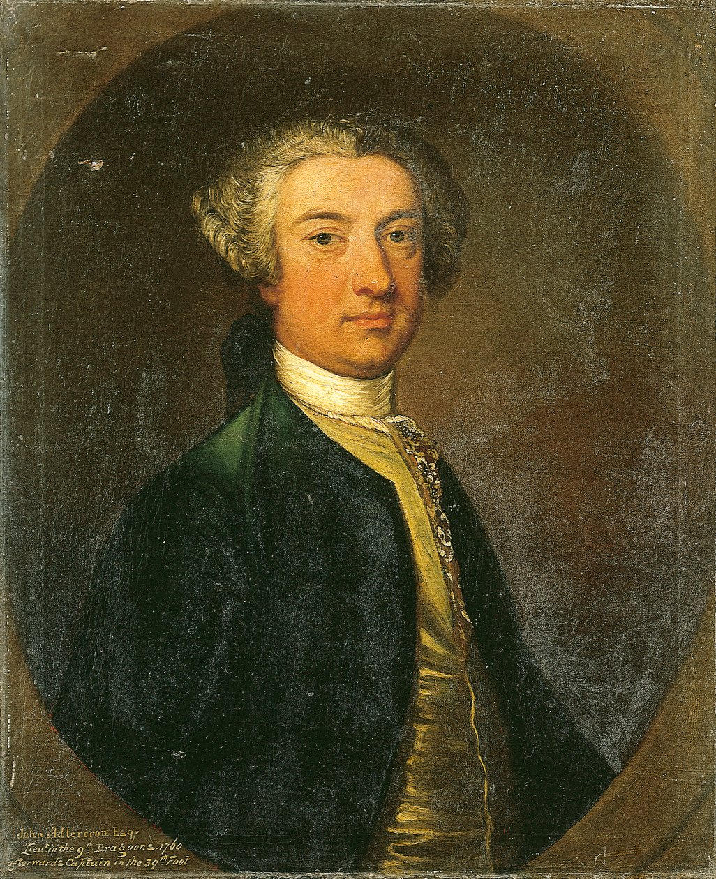 Porträtt av John Adlercron Esq. av Joseph Highmore