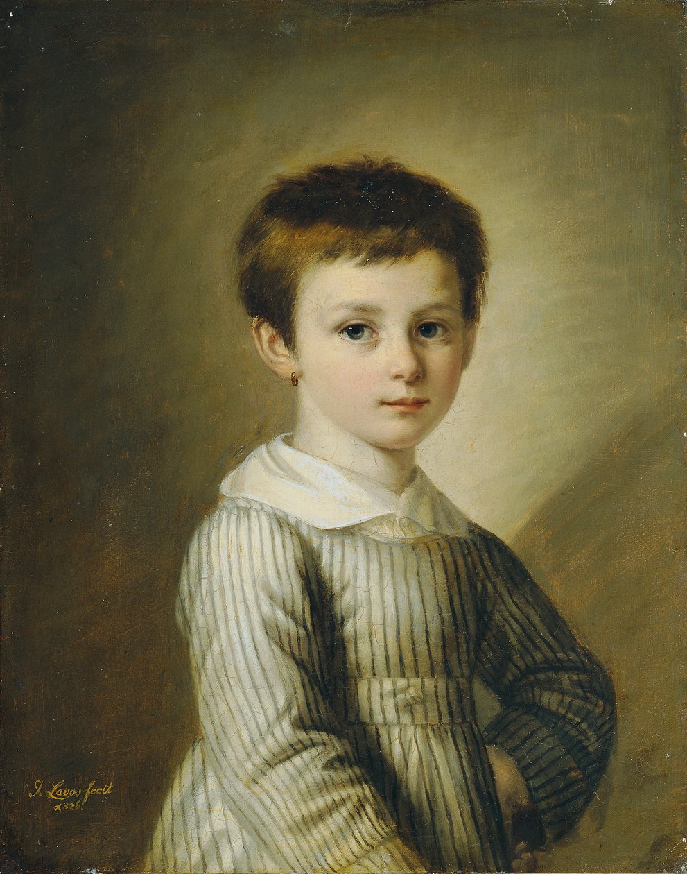 pojke porträtt av Joseph Lavos