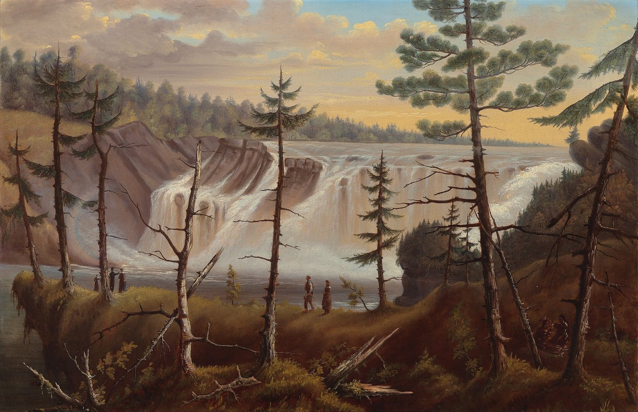 Chaudièrefallen av Joseph Légaré