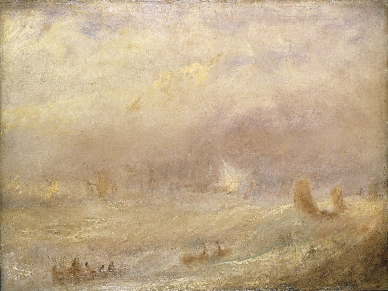 A View of Deal av Joseph Mallord William Turner