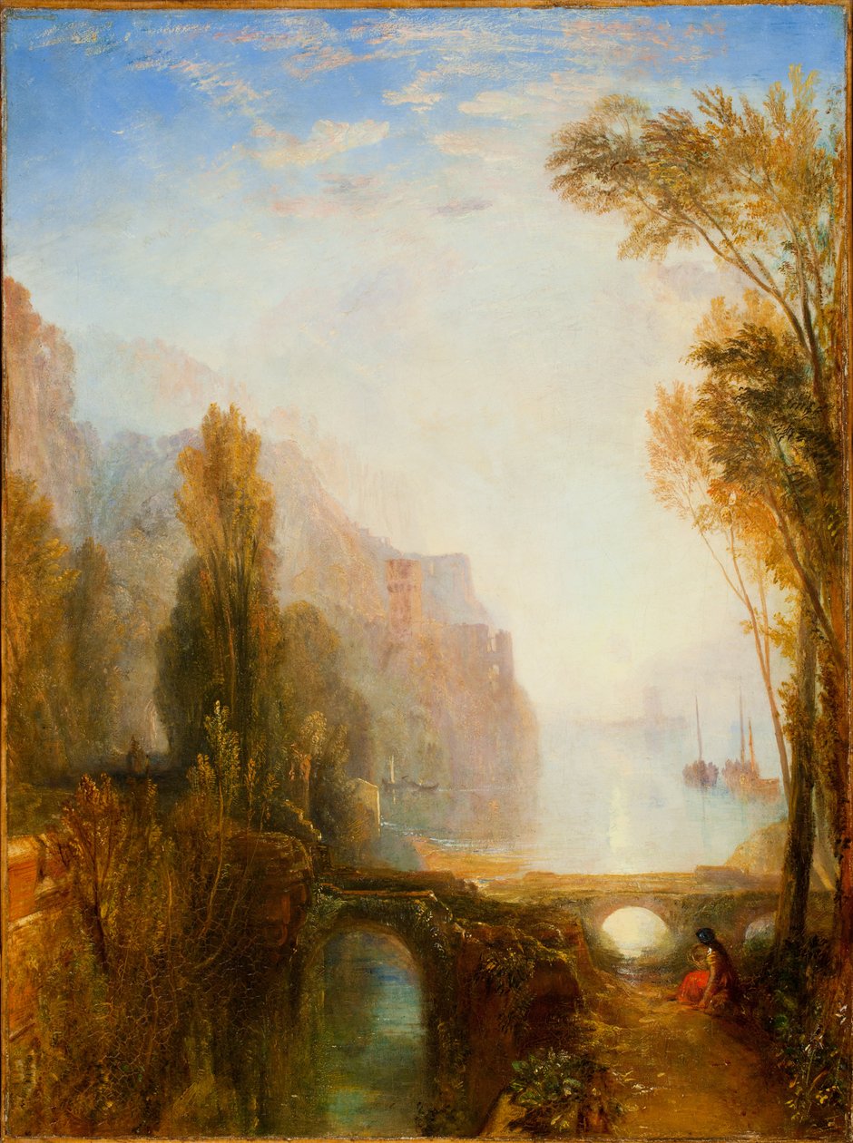 Banks of the Loire  av Joseph Mallord William Turner