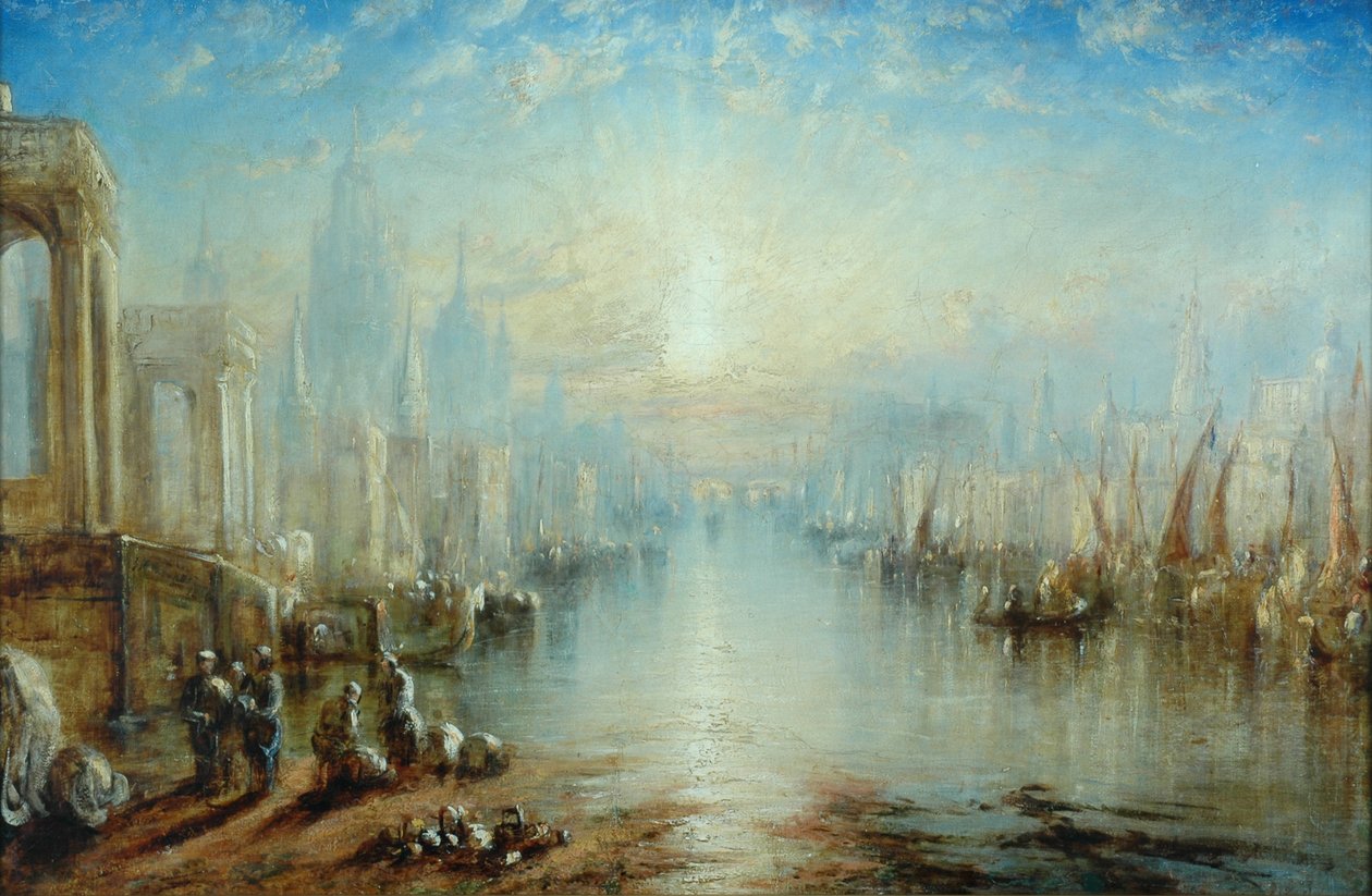 Capriccio, Venedig av Joseph Mallord William Turner