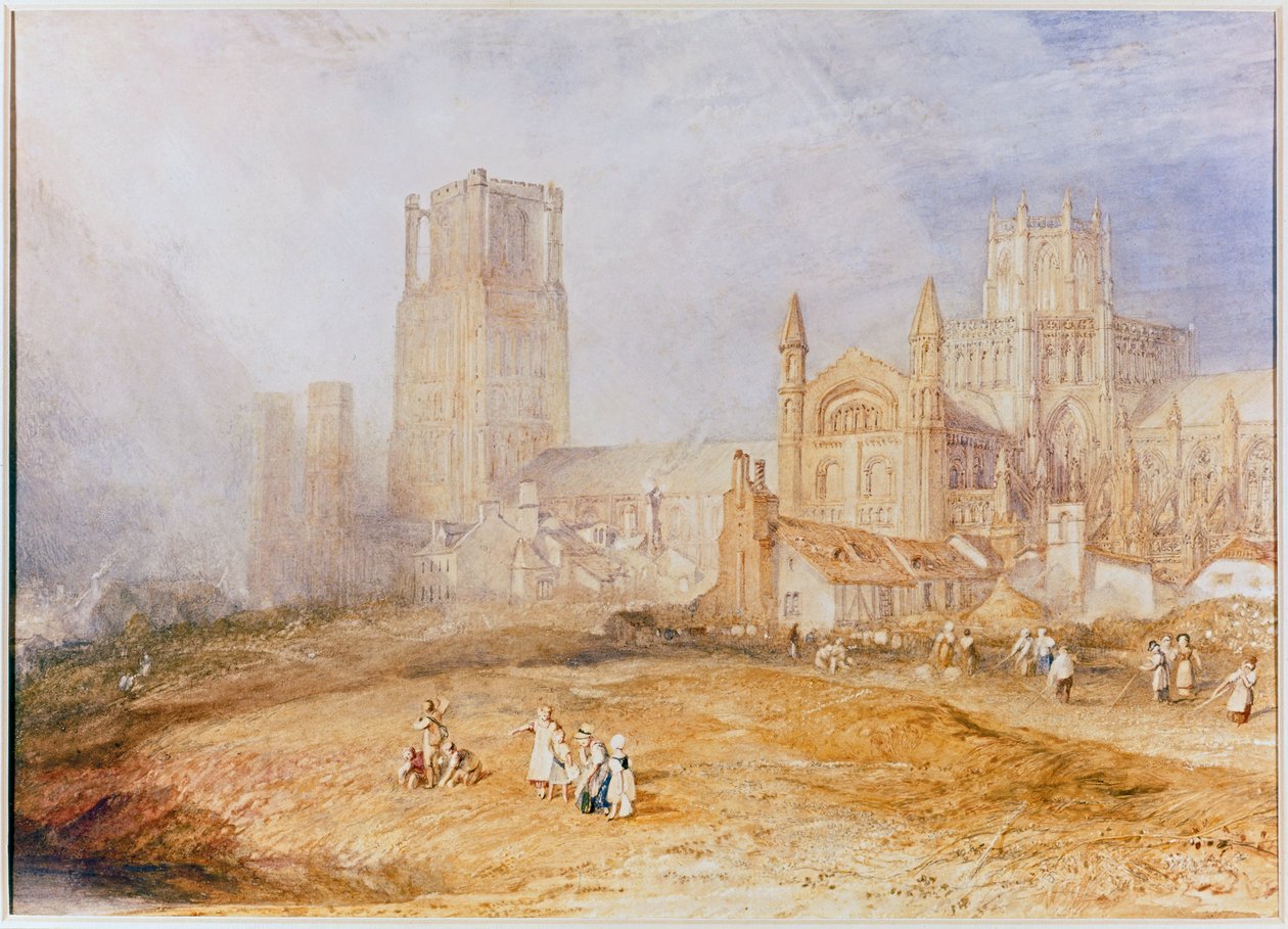 Ely-katedralen ... av Joseph Mallord William Turner