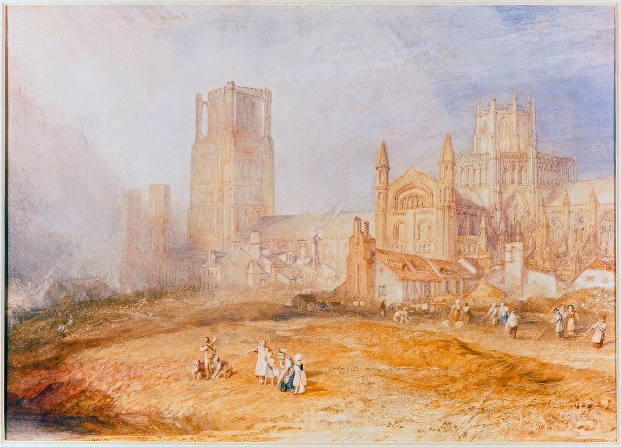 Katedralen i Ely / av Turner. av Joseph Mallord William Turner