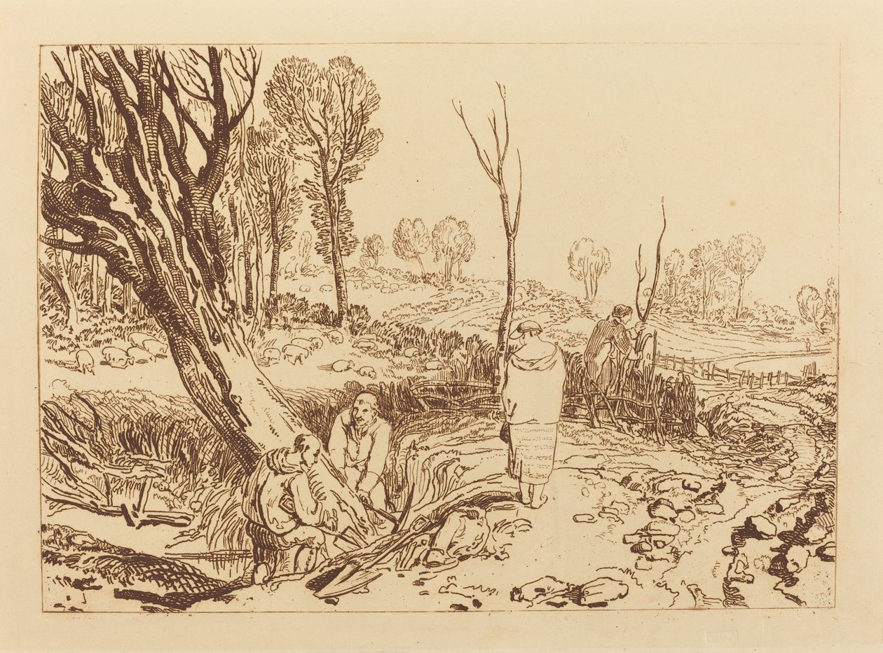Säkring och dikning av Joseph Mallord William Turner