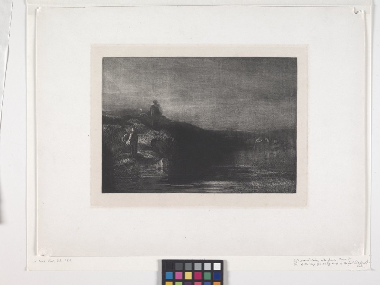 Kingston Bank, nr 1 av Joseph Mallord William Turner