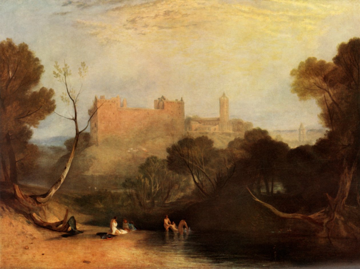 Linlithgow Palace, 1807, 1934. av Joseph Mallord William Turner