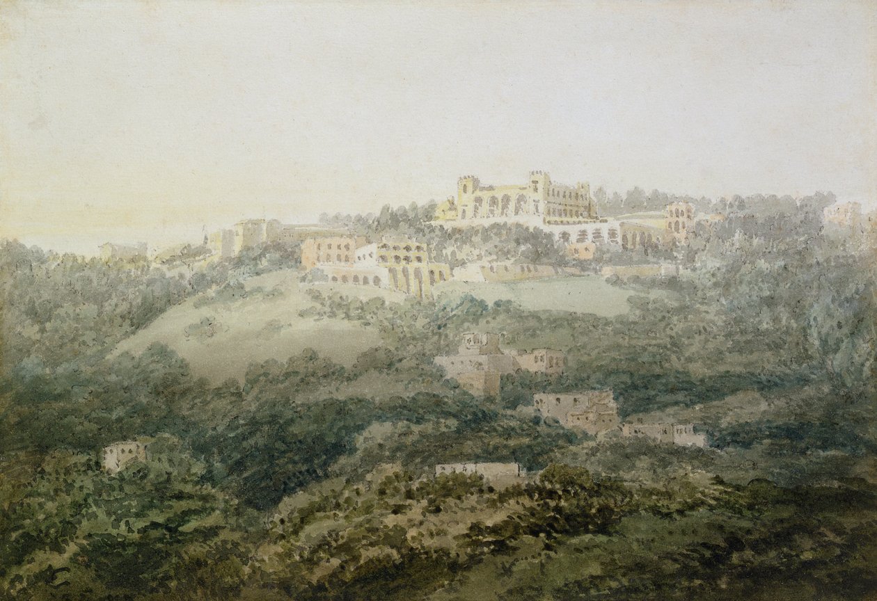 Monte Cassino av Joseph Mallord William Turner