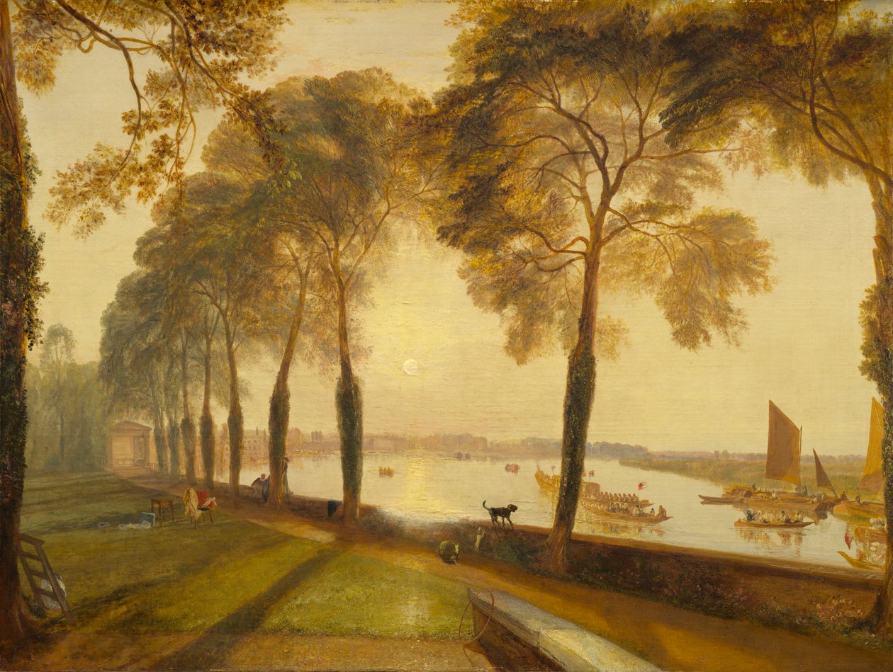 Mortlake Terrace, 1827 av Joseph Mallord William Turner
