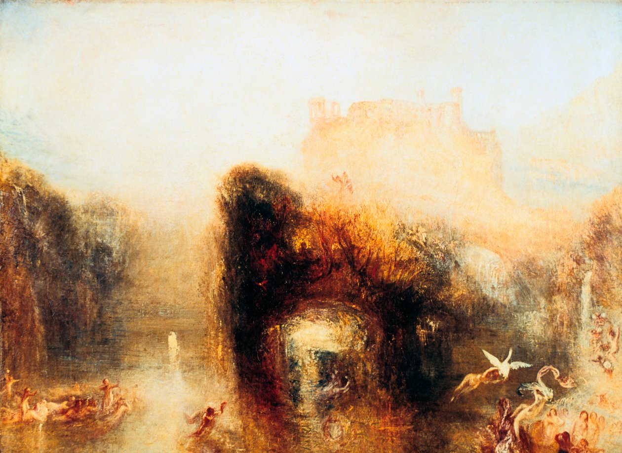 Queen Mabs Cave, 1846 av Joseph Mallord William Turner