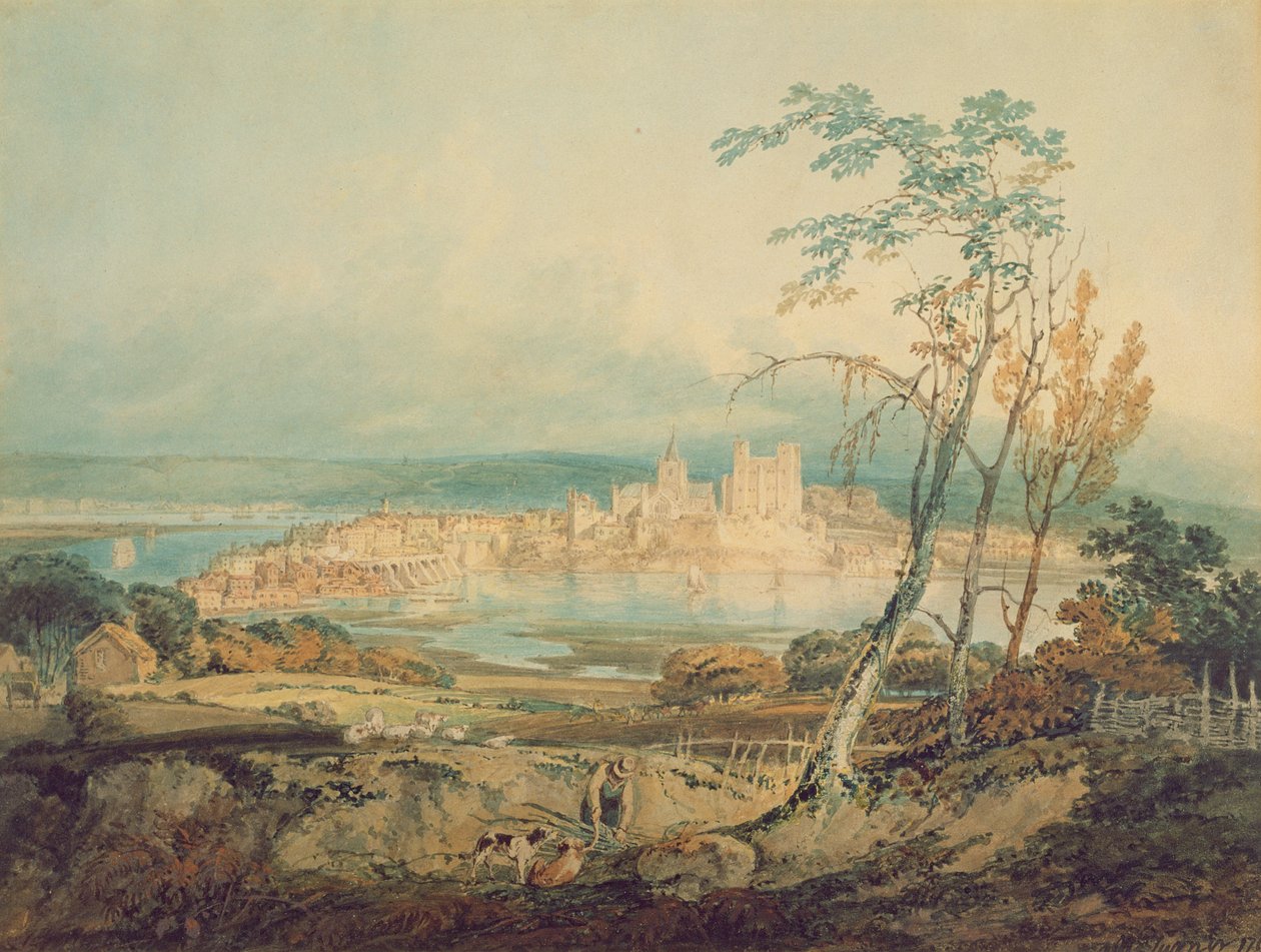Rochester, Kent av Joseph Mallord William Turner