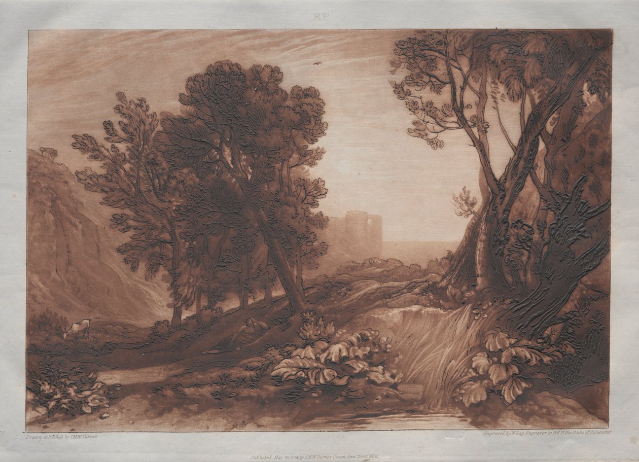 Ensamhet. av Joseph Mallord William Turner
