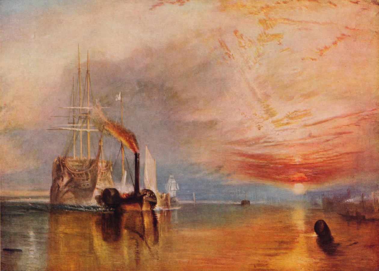 The Fighting Temeraire, 1839. av Joseph Mallord William Turner