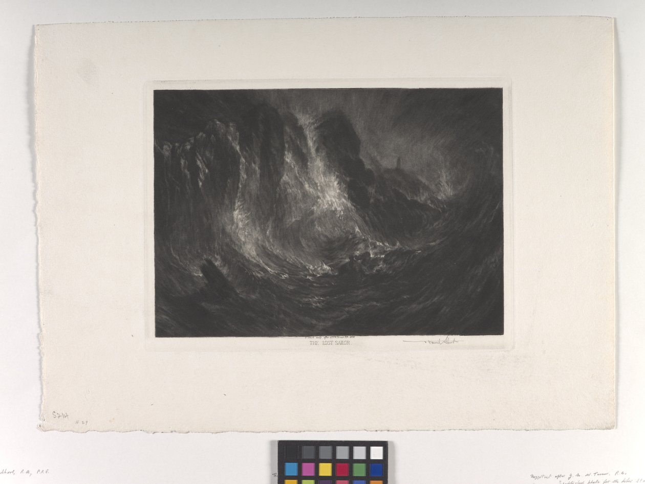 Den försvunne sjömannen av Joseph Mallord William Turner
