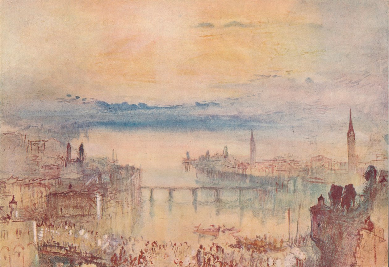 Zürich, 1909 av Joseph Mallord William Turner