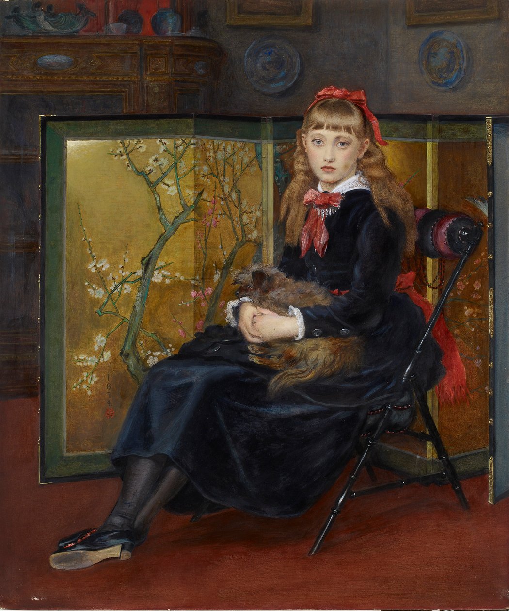 Midge, 1874 av Joseph Middleton Jopling