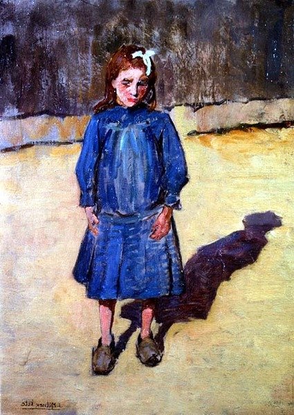 Den blå klänningen av Joseph Milner Kite