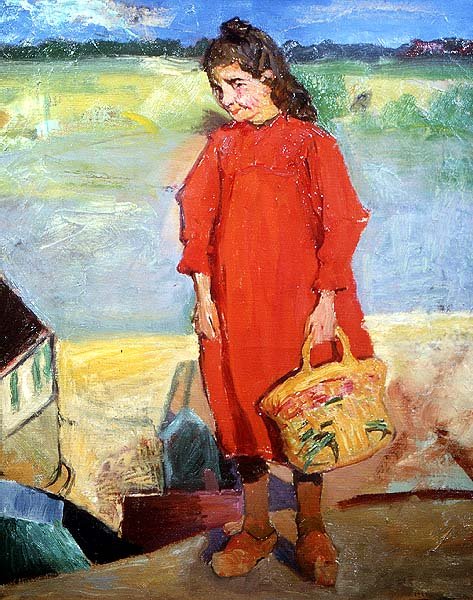 Den röda klänningen av Joseph Milner Kite