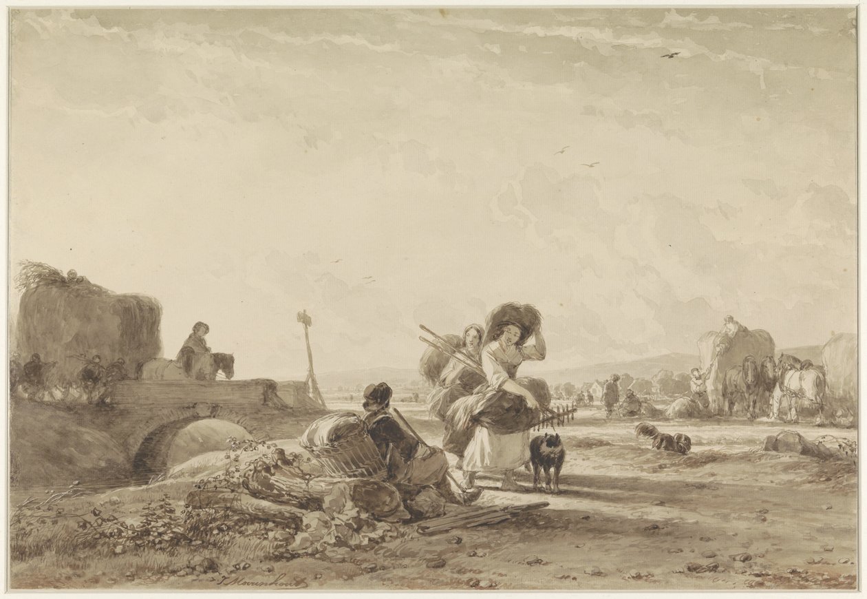 Höskörden av Joseph Moerenhout
